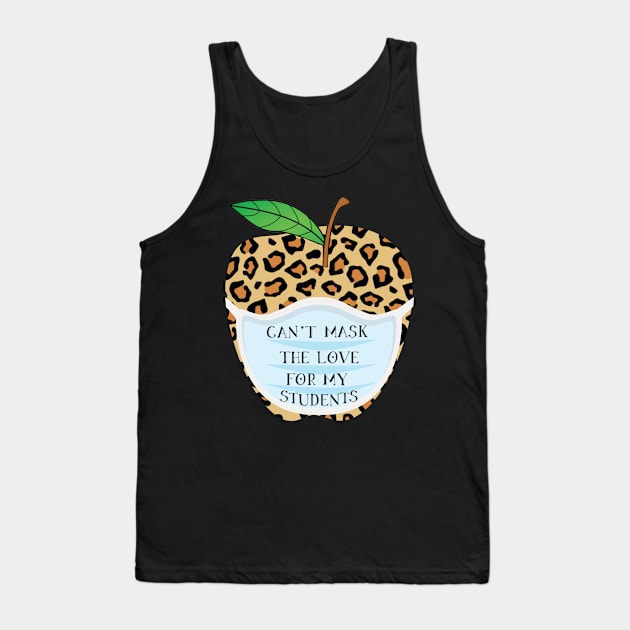 can't mask the love for my students Tank Top by yellowpinko